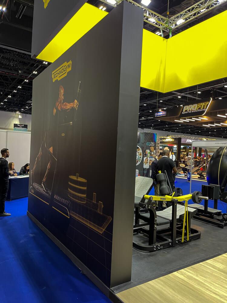TechnoGym Equipment Display